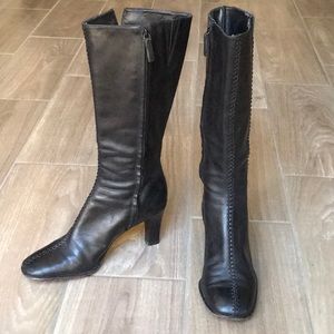💯 Genuine Leather Antonio Melani Heeled Boots